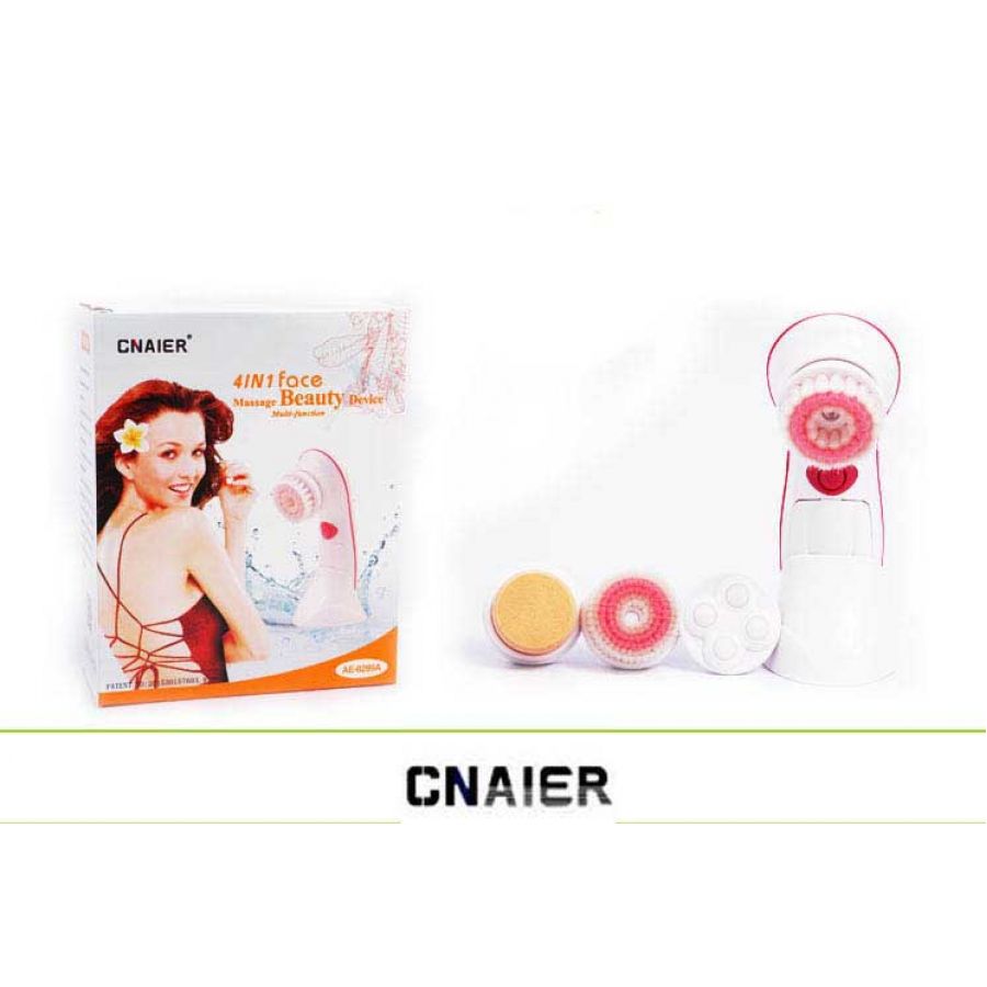 Cnaier 4 In 1 Waterproof Cleansing Brusher